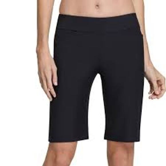 Tail, white label,  Women's Side Insert 11'' Golf Shorts black 2 - Picture 1 of 11